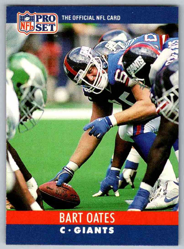1990 Pro Set Bart Oates #229