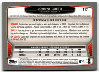 2013 Bowman Chrome Johnny Cueto #117