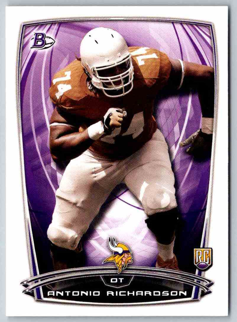 2014 Bowman Football Antonio Richardson