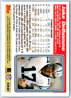 2005 Topps Chrome Throwbacks Jake Delhomme #TB41