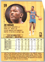 1991 Fleer Joe Dumars #59