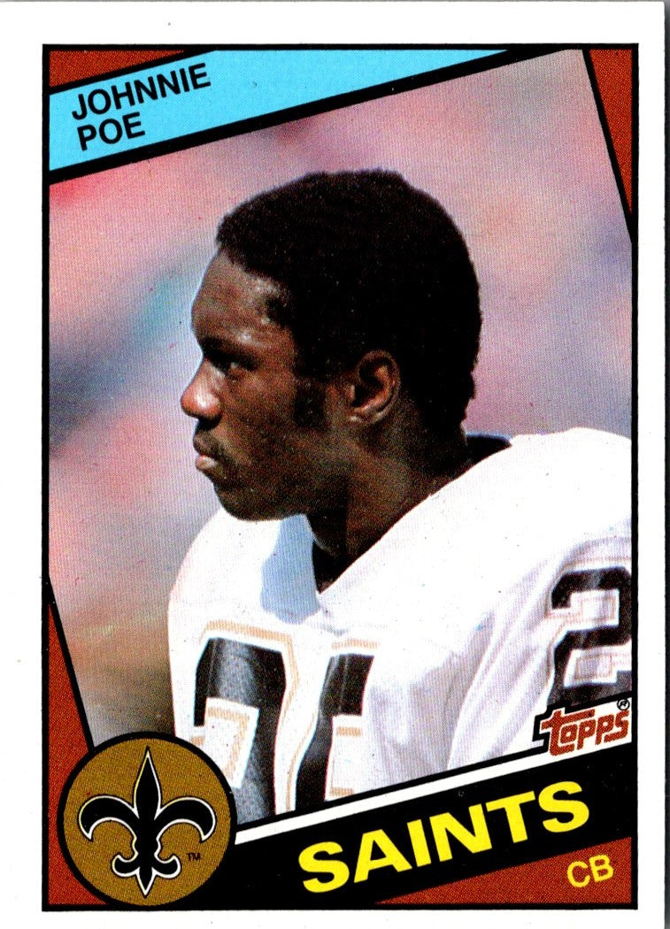 1984 Topps Johnnie Poe