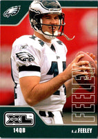 2002 Upper Deck XL A.J. Feeley #345