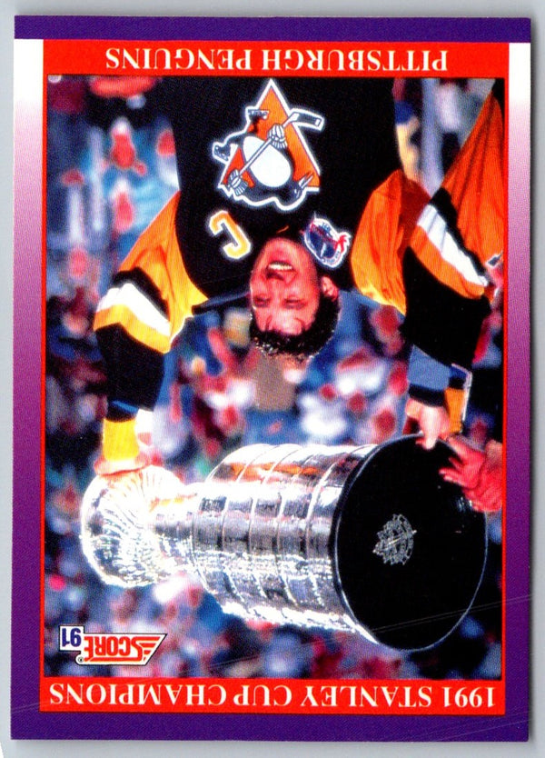 1991 Score American 1991 Stanley Cup Champion #425