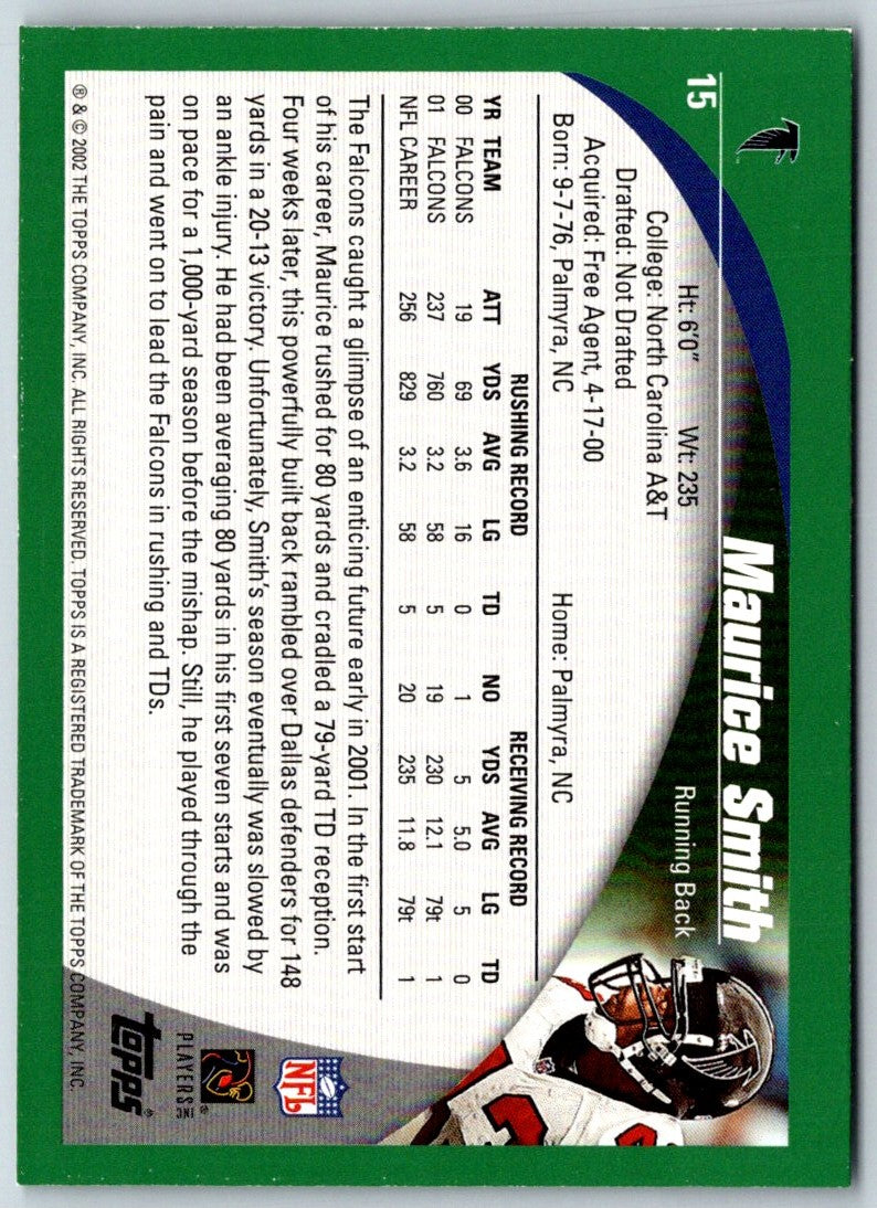 2002 Topps Maurice Smith
