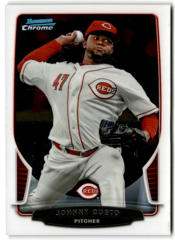 2013 Bowman Chrome Johnny Cueto #117