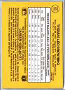 1987 Donruss Tom Browning