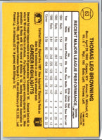 1987 Donruss Tom Browning #138