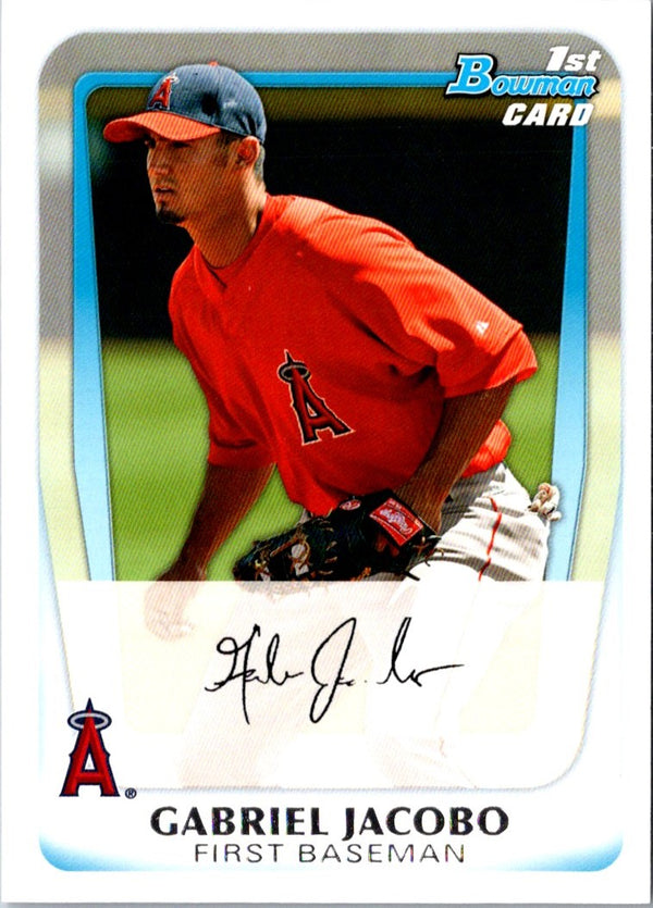 2011 Bowman Prospects Gabriel Jacobo #BP54