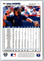 1995 Collector's Choice Silver Signature Brian Harper #181