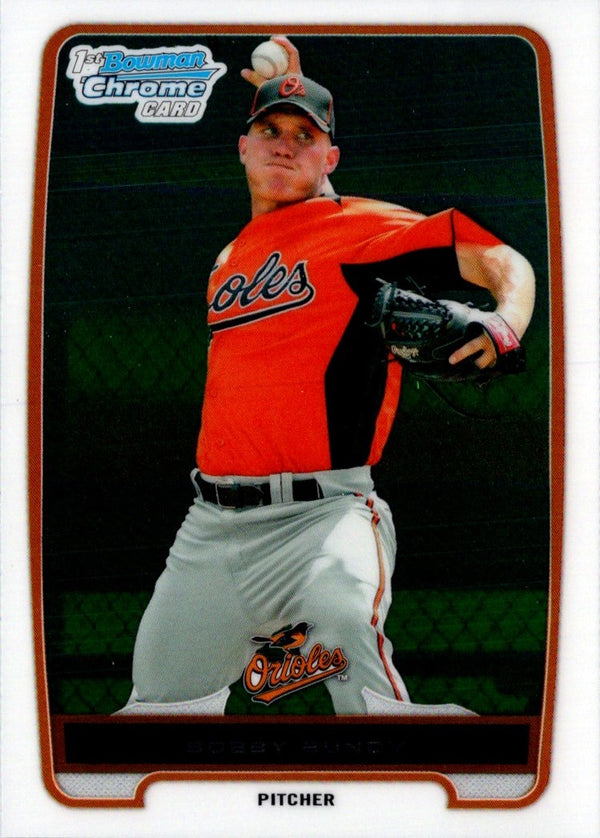 2012 Bowman Chrome Prospects Bobby Bundy #BCP198