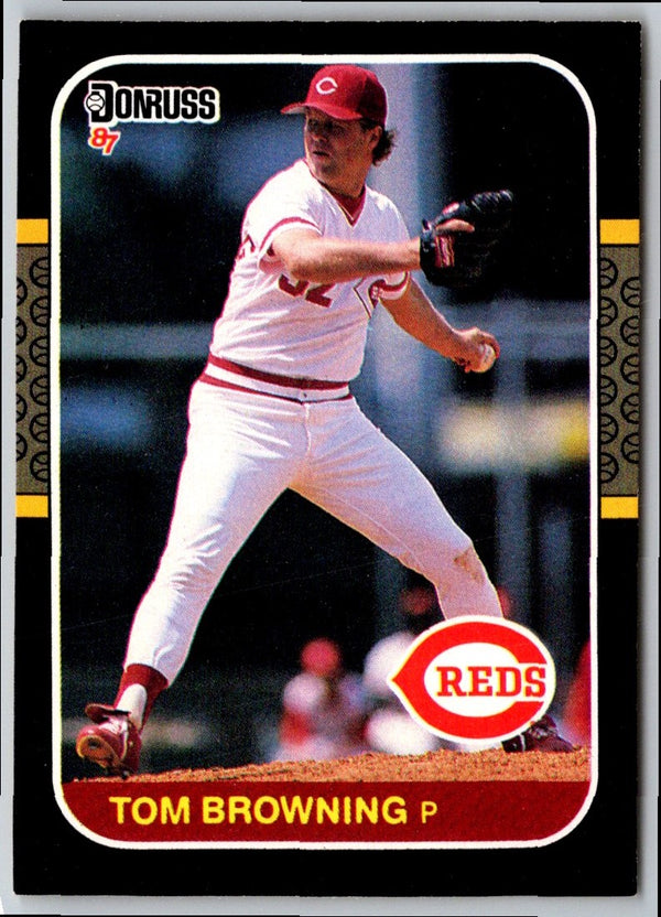 1987 Donruss Tom Browning #138