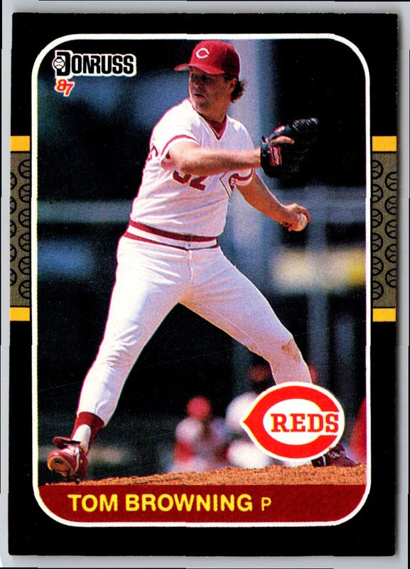 1987 Donruss Tom Browning #138