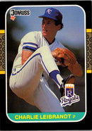 1987 Donruss Charlie Leibrandt