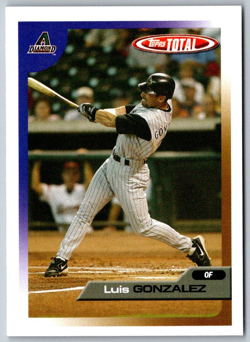 2005 Topps Total Team Checklists Luis Gonzalez