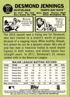 2016 Topps Heritage Desmond Jennings #27