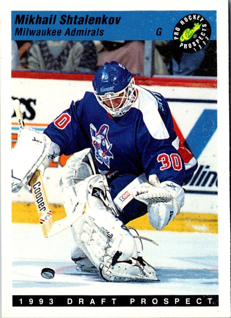 1993 Classic Pro Prospects Mikhail Shtalenkov