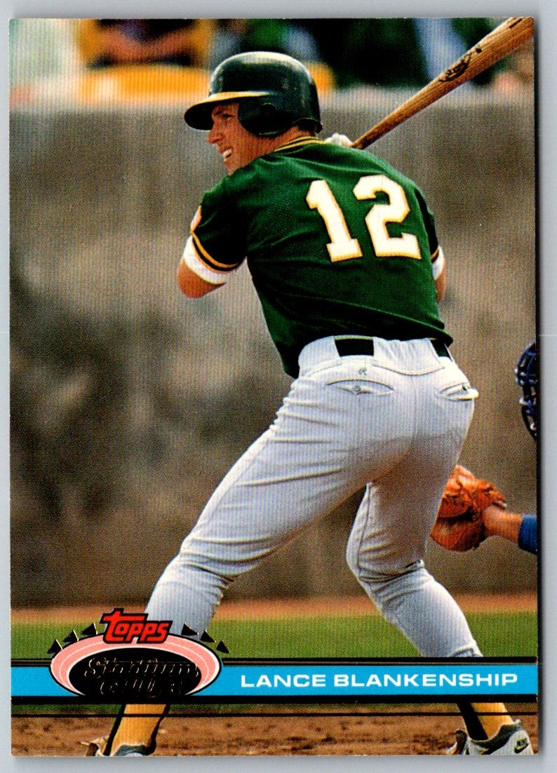 1991 Stadium Club Lance Blankenship