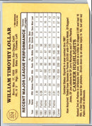 1985 Donruss Tim Lollar