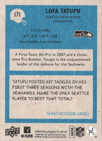 2009 Upper Deck Lofa Tatupu #171