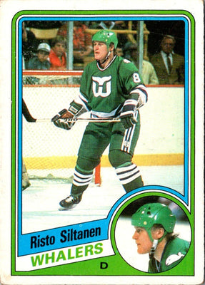 1984 O-Pee-Chee Risto Siltanen #78