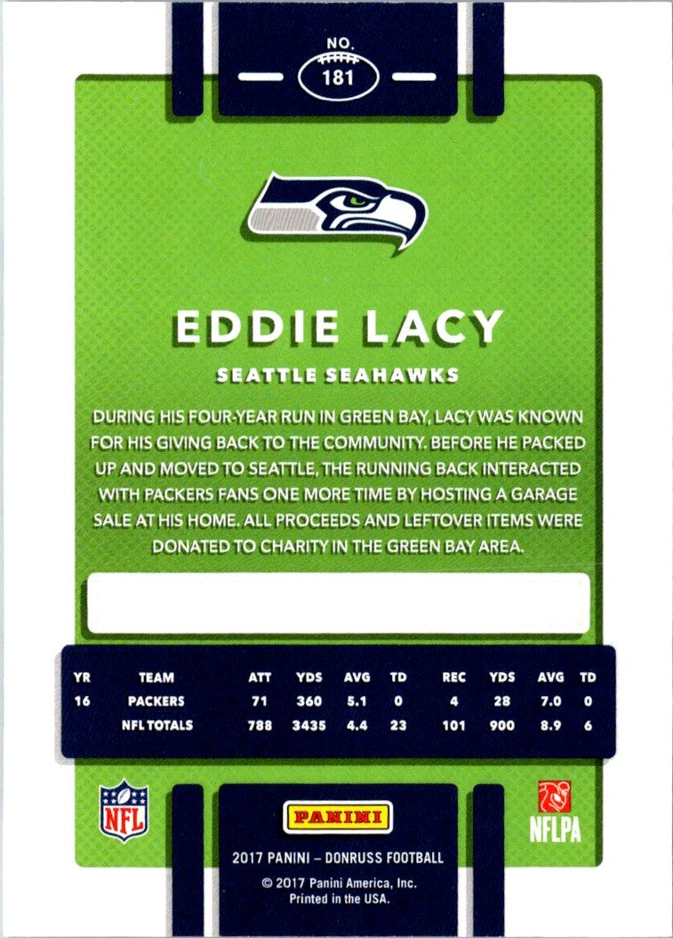 2017 Donruss Eddie Lacy