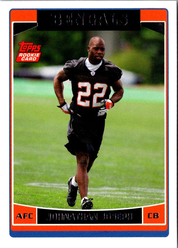 2006 Topps Cincinnati Bengals Johnathan Joseph #CIN12