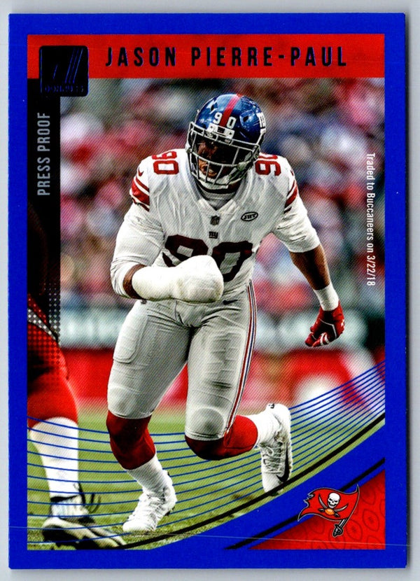 2018 Donruss Press Proof Blue Jason Pierre-Paul #272