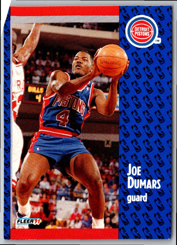1991 Fleer Joe Dumars #59