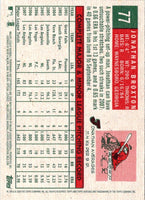 2008 Topps Heritage Jonathan Broxton #77
