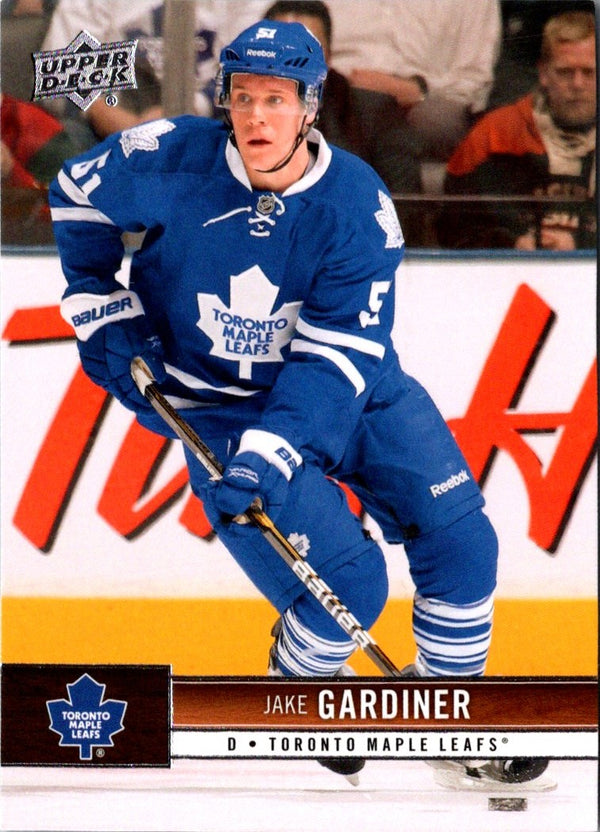 2012 Upper Deck Jake Gardiner #178