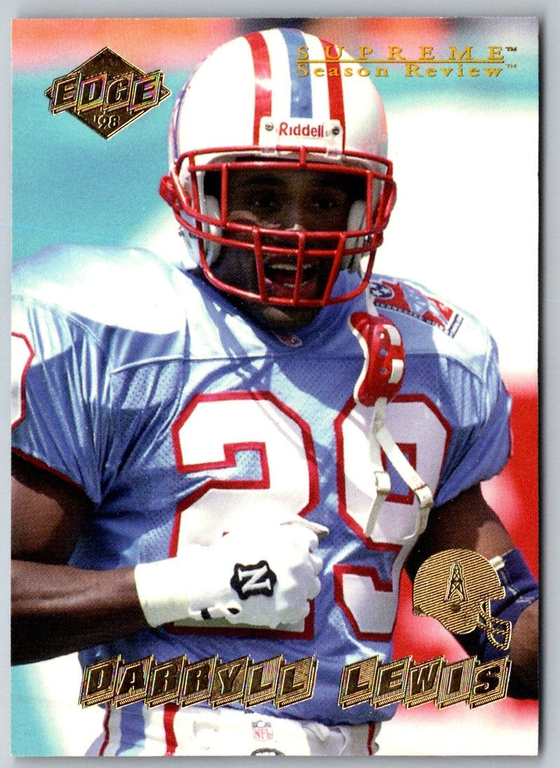 1998 Collector's Edge Supreme Season Review Darryll Lewis