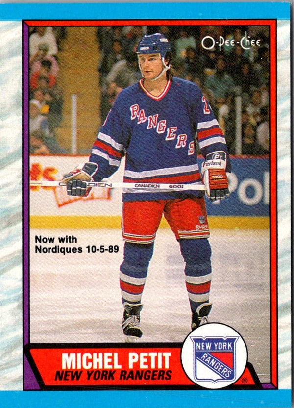 1989 O-Pee-Chee Michel Petit #251