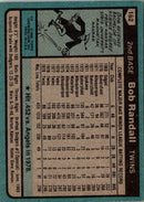 1980 Topps Bob Randall