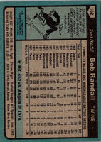 1980 Topps Bob Randall #162 NM-MT