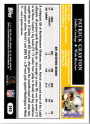 2005 Topps Patrick Crayton