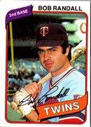 1980 Topps Bob Randall