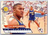 1992 Fleer Ultra Victor Alexander #63