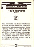 1983 Donruss Floyd Bannister #21