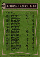 1978 Topps Greg Pruitt/Reggie Rucker/Thom Darden/Mack Mitchell #506