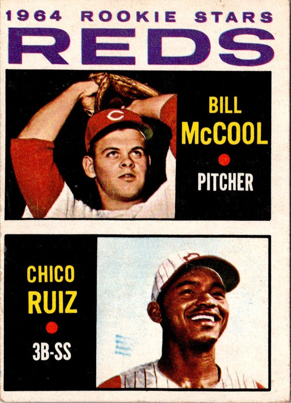 2013 Topps Reds 1964 Rookie Stars - McCool /Ruiz #356 EX