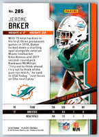 2018 Panini Playoff Jerome Baker #285 Rookie