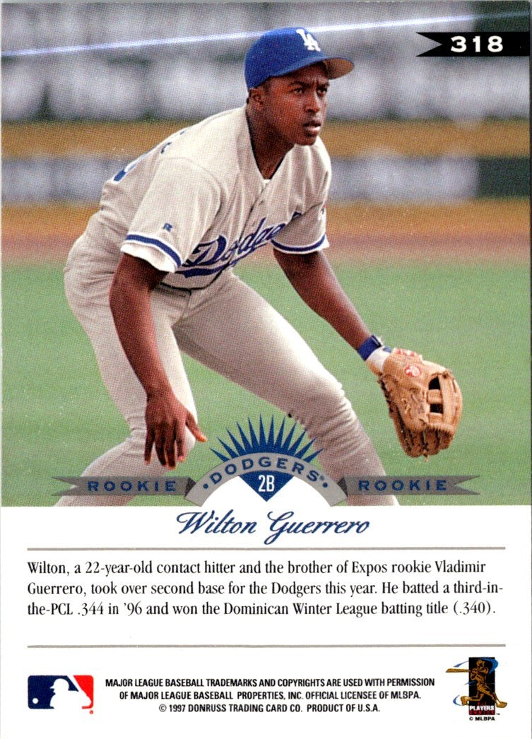 1997 Leaf Wilton Guerrero