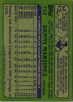 1982 Topps Dennis Martinez #135