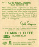 1997 Fleer Goudey II Karim Abdul-Jabbar