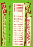 1985 Topps Traded LaMarr Hoyt #59T