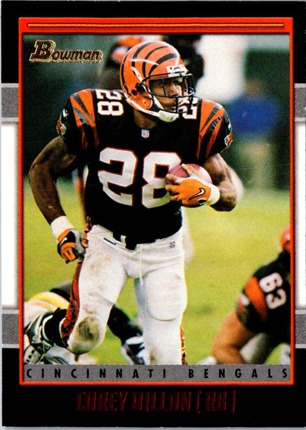 2001 Bowman Corey Dillon #22