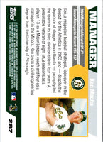 2005 Topps Ken Macha #287