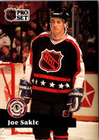 1991 Pro Set French Joe Sakic #315