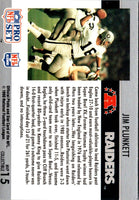 1990 Pro Set Super Bowl MVP Collectibles Jim Plunkett #15